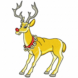 Gazelle Embroidery Design 1